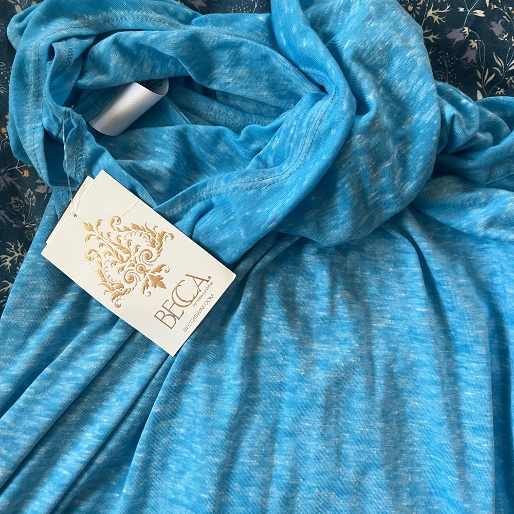 BECCA Reversible Blue Cut Out - Swim Cover-up - Picture 3 of 6